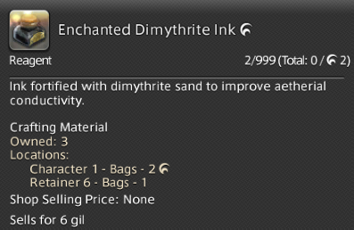 Tooltip Item Locations